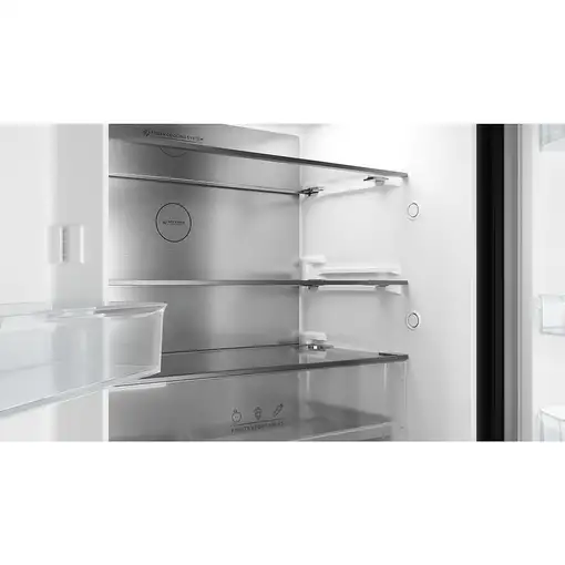 Teka RFD 77825 GBK EU nevera puerta lado a lado Independiente 516 L E Negro