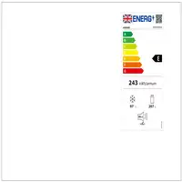 Hisense RB390N4ACE nevera y congelador Independiente 304 L E Acero inoxidable