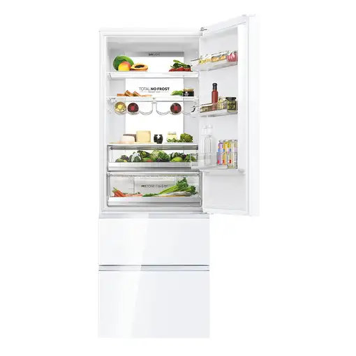 Haier 3D 70 Serie 7 HTW7720DNGW Independiente 483 L D Platino, Acero inoxidable