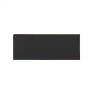 Mars Gaming MMP224, Alfombrilla Gaming XXL 880x330mm, Diseño de Bordes Rainbow, Ba