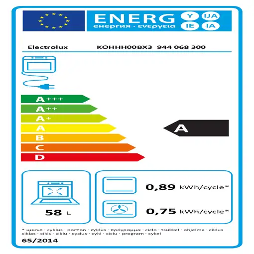Electrolux KOHHH00BX3 2060 W Acero inoxidable
