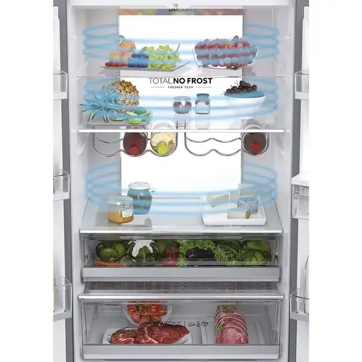 Haier FD 70 Serie 7 HFW7720ENMB nevera puerta lado a lado Independiente 477 L E Ne