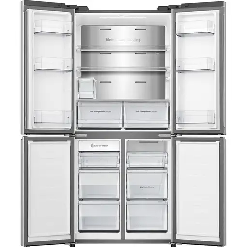 Hisense RQ5P470SYID nevera puerta lado a lado Independiente 483 L D Acero inoxidab