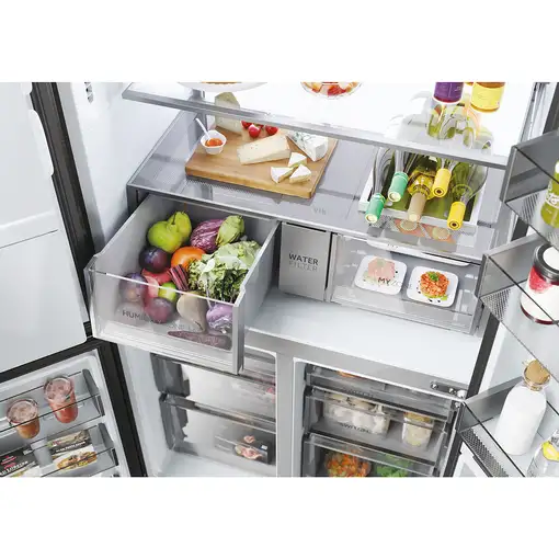 Haier Cube 90 Serie 7 HCR7918EIMP nevera puerta lado a lado Independiente 601 L E