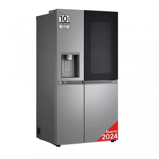 LG InstaView Frigorífico Side By side , Serie 800, Door-In-Door, Clasificación D,