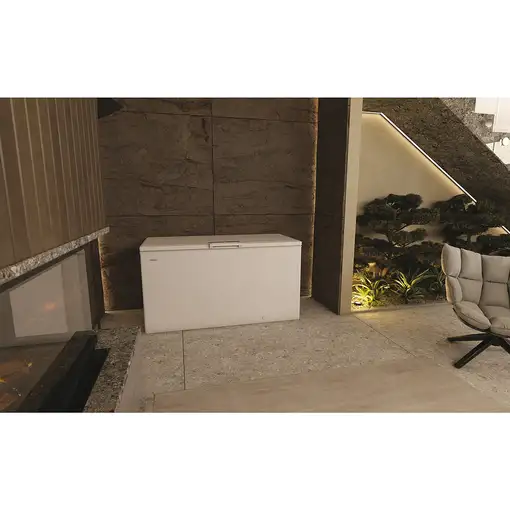 Haier HCE520E Arcón congelador Independiente 508 L E Blanco