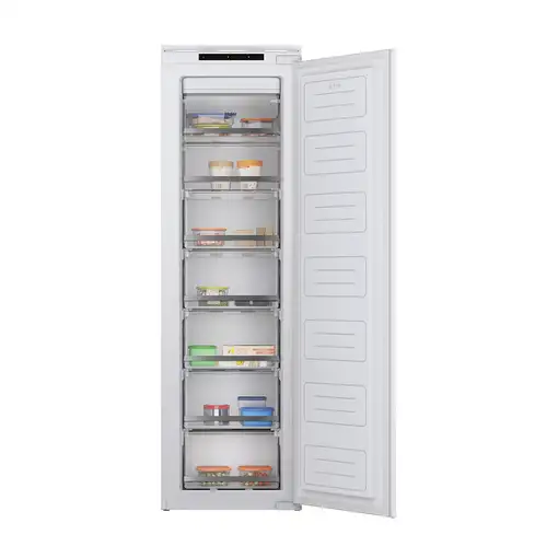 Haier HAUN518EW Congelador vertical Integrado 200 L E Blanco