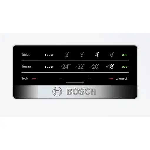 Nevera y congelador Independiente 368 L Blanco 66644 KGN39XWEA BOSCH