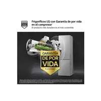 LG GBV21NCDPY nevera y congelador Independiente 344 L D Acero inoxidable
