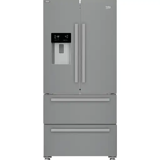 Beko GNE60542DXPN nevera puerta lado a lado Independiente 539 L Acero inoxidable