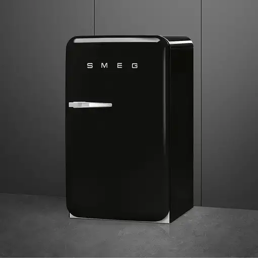 Smeg FAB10RBL6 frigorífico Independiente 105 L D Negro