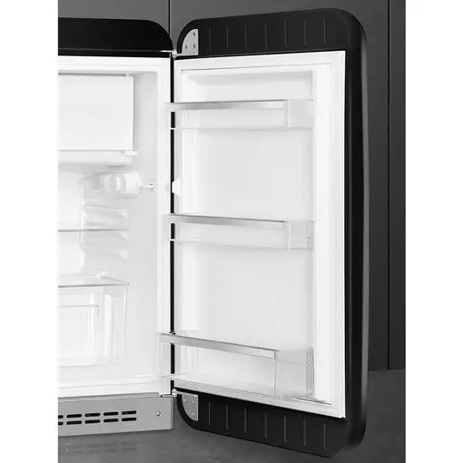 Smeg FAB10RBL6 frigorífico Independiente 105 L D Negro