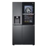 LG InstaView GSXV91MCAE nevera puerta lado a lado Independiente 635 L Negro LG InstaView GSXV91MCAE nevera puerta lado a lado Independiente 635 L Negro