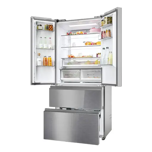 Haier HFR7819ENGC nevera puerta lado a lado Independiente 504 L E Acero inoxidabl