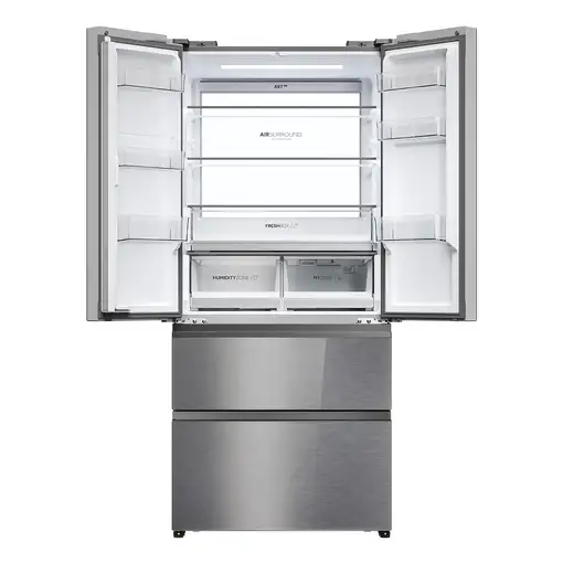 Haier HFR7819ENGC nevera puerta lado a lado Independiente 504 L E Acero inoxidabl