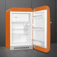 Smeg FAB10ROR6 frigorífico Independiente 105 L D Naranja