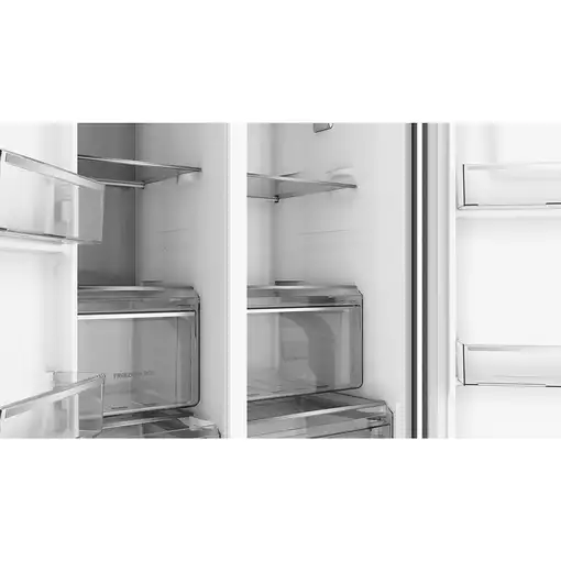 Teka RLF 74930 SS nevera puerta lado a lado Independiente 529 L Acero inoxidable