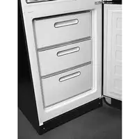 Smeg FAB32RBL5 nevera y congelador Independiente 331 L D Negro