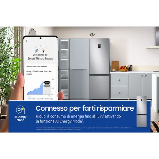 Frigoríficos сombis Independiente Acero inoxidable RB34C675DSA/EF SAMSUNG