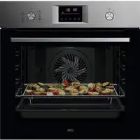AEG Series 6000 OS6PB51AM 71 L 3500 W Negro, Acero inoxidable