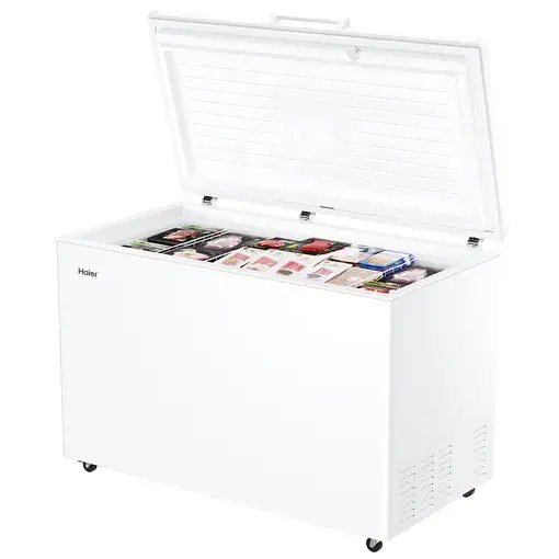 Haier HCE420E Arcón congelador Independiente 418 L E Blanco