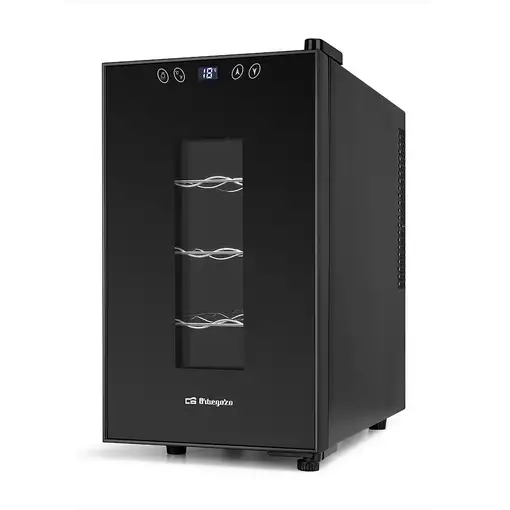 Orbegozo VT 830 Nevera de vino Independiente Negro 8 botella(s)