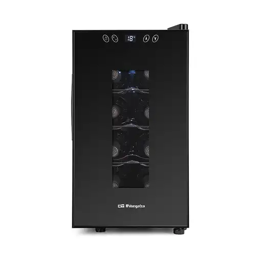 Orbegozo VT 830 Nevera de vino Independiente Negro 8 botella(s)