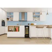 Candy DiVino CCVB 30/1 Integrado Negro 20 botella(s)