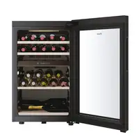 Haier Wine Bank 50 Serie 7 HWS42GDAU1 Nevera de vino Independiente Negro 42 botell