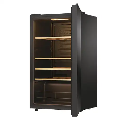 Haier Wine Bank 50 Serie 3 HWS34GGH1 Nevera de vino Independiente Negro 34 botella