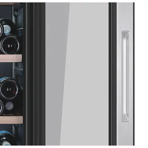 Haier Wine Bank 60 Serie 3 WS171GA Nevera de vino Independiente Negro 166 botella(