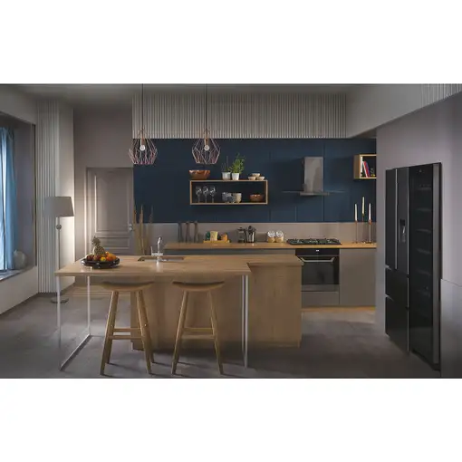 Haier Wine Bank 60 Serie 3 WS171GA Nevera de vino Independiente Negro 166 botella(