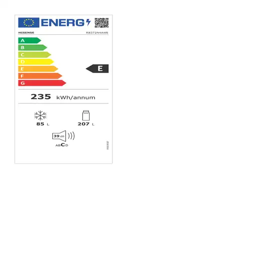 Frigorífico combi Total No Frost - RB372N4AWE HISENSE