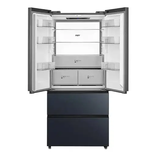 Midea MDRF705BIE70 nevera puerta lado a lado Independiente 515 L E Gris