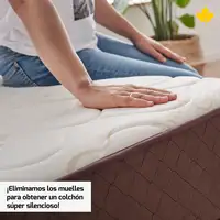 Pack Colchon + Cabecero + Canape Abatible Descansin | 90 x 190 | Chocolate