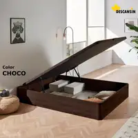 Pack Colchon + Cabecero + Canape Abatible Descansin | 160 x 190 | Chocolate