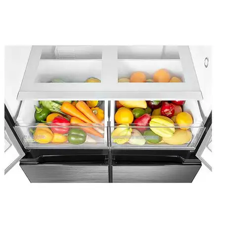 Midea MDRF632FIE46 nevera puerta lado a lado Independiente 474 L Gris, Acero inoxi