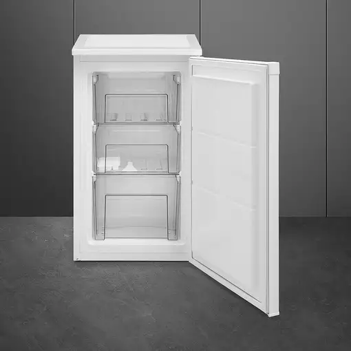 Smeg FF08EW congelador Congelador vertical Bajo encimera 64 L Blanco