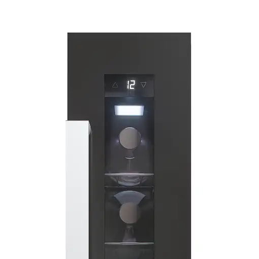 Candy DiVino CCVB 15/1 Integrado Negro 7 botella(s)