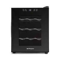 Orbegozo VT 1230 Nevera de vino Independiente Negro 12 botella(s)