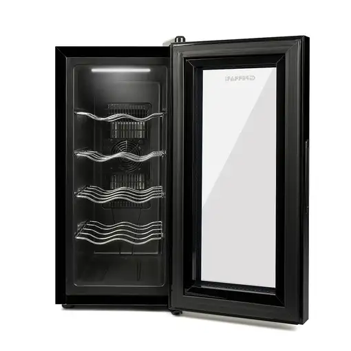 G3 Ferrari RISERVETTA 10 Nevera de vino termoeléctrico Independiente Negro 10 bote