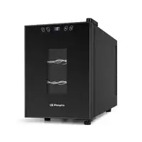 Orbegozo VT 630 Nevera de vino Independiente Negro 6 botella(s)