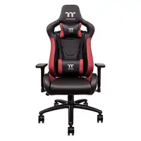 Thermaltake U Fit Silla para videojuegos universal Asiento acolchado Negro, Rojo