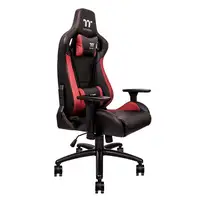 Thermaltake U Fit Silla para videojuegos universal Asiento acolchado Negro, Rojo