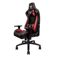 Thermaltake U Fit Silla para videojuegos universal Asiento acolchado Negro, Rojo