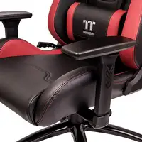 Thermaltake U Fit Silla para videojuegos universal Asiento acolchado Negro, Rojo
