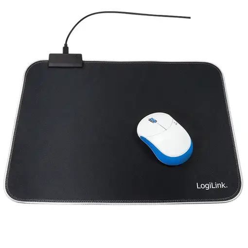 LogiLink ID0183 alfombrilla para ratón Alfombrilla de ratón para juegos Negro