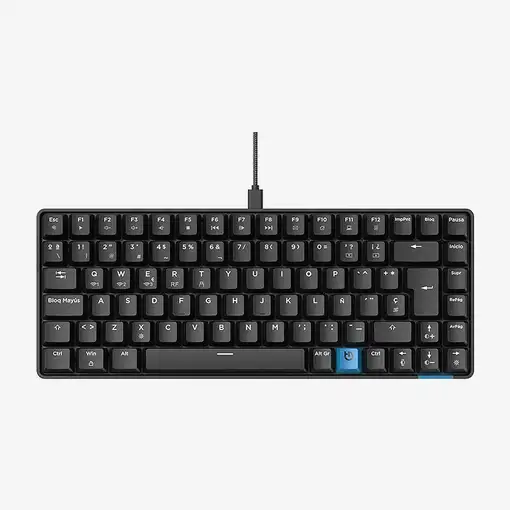 Hiditec GKE010005 teclado Juego USB + RF Wireless + Bluetooth QWERTY Español Negro