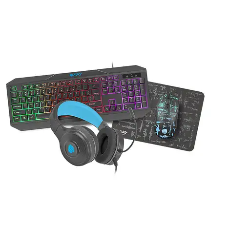 FURY Thunderstreak 3.0 teclado Ratón incluido Juego USB QWERTY Negro FURY Thunderstreak 3.0 teclado Ratón incluido Juego USB QWERTY Negro