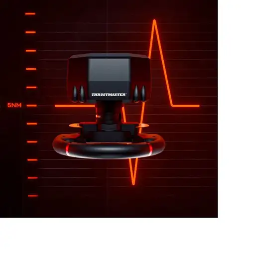 Thrustmaster T598 Negro, Rojo USB Volante + Pedales PC, PlayStation 4, PlayStation